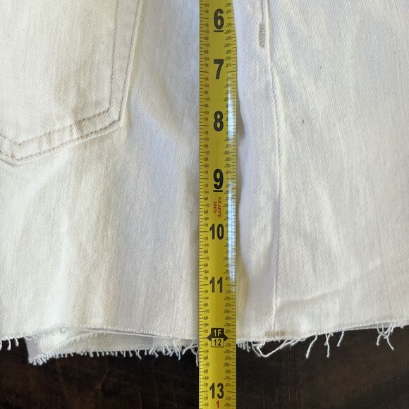 Outerknown OK S.E.A. Jeans Fillmore Natural Boyfriend Shorts Size 26 NEW - Picture 11 of 15